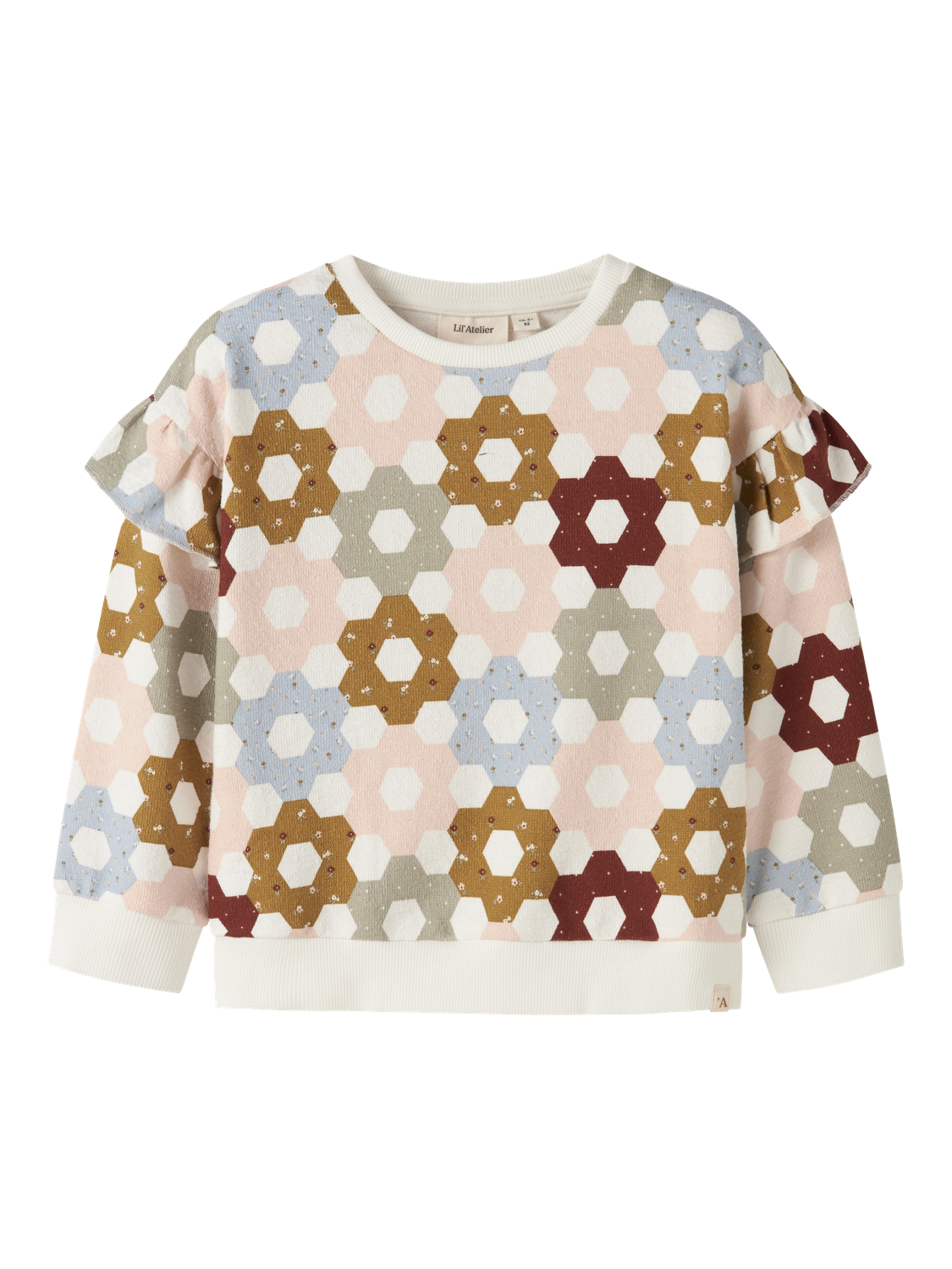 Sweat-shirt Lil' atelier mini Nmfdias ls loose sweat lil