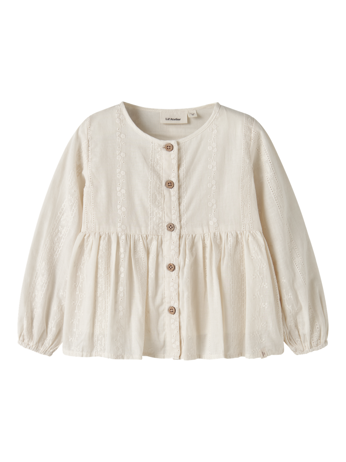 Chemises-Lil' atelier mini-Nmfloba ls loose shirt lil