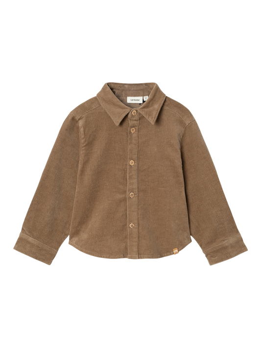 Chemises Lil' atelier mini Nmmobert ls cord shirt 6411-hg o lil