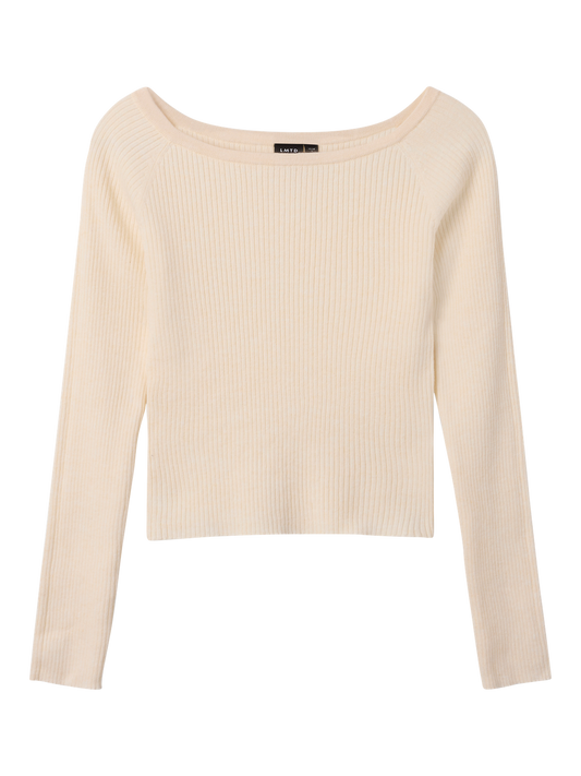 Haut en tricot Lmtd Nlflarin ls boatneck short s knit