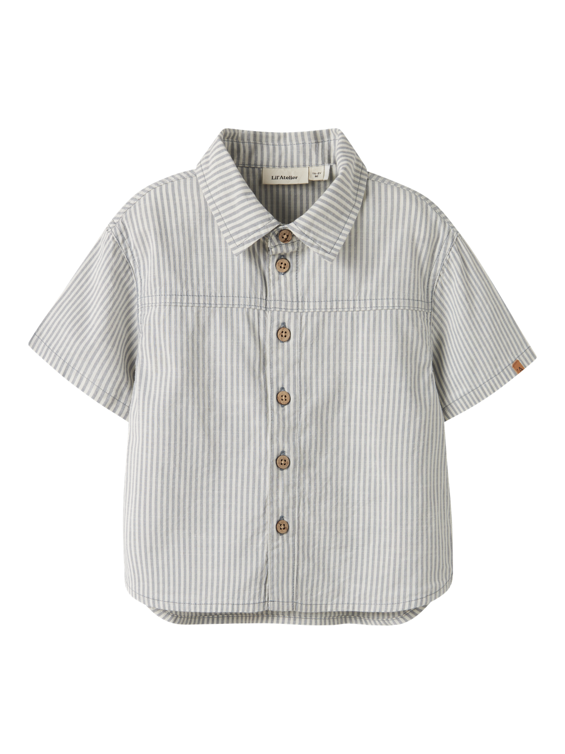 Chemises-Lil' atelier mini-Nmmdarko ss loose shirt lil