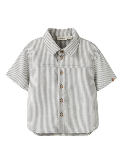 Chemises-Lil' atelier mini-Nmmdarko ss loose shirt lil