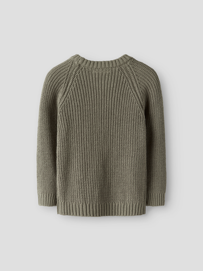 Haut en tricot Lil' atelier mini Nmmemlen emb knit lil