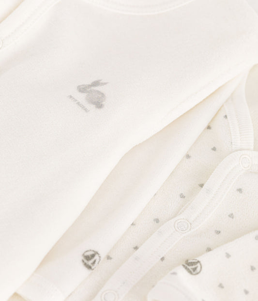 Lot de 2 pyjamas en velours bébé PETIT BATEAU