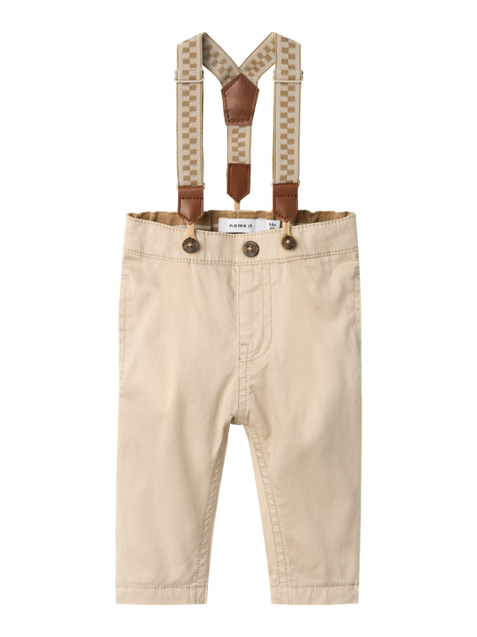 Pantalons Name it baby Nbmryan slim chino twi pant wb 5502-yz f