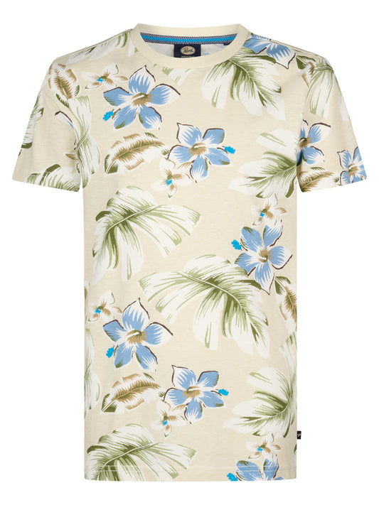 T-Shirt fleuri Petrol Industries Seashell