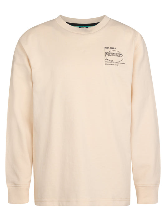 T-Shirt LS Classic Print PETROL INDUSTRIES B-3050-TLR631