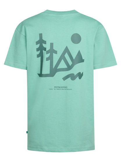 T-shirt Classic Print PETROL INDUSTRIES B-3050-TSR679