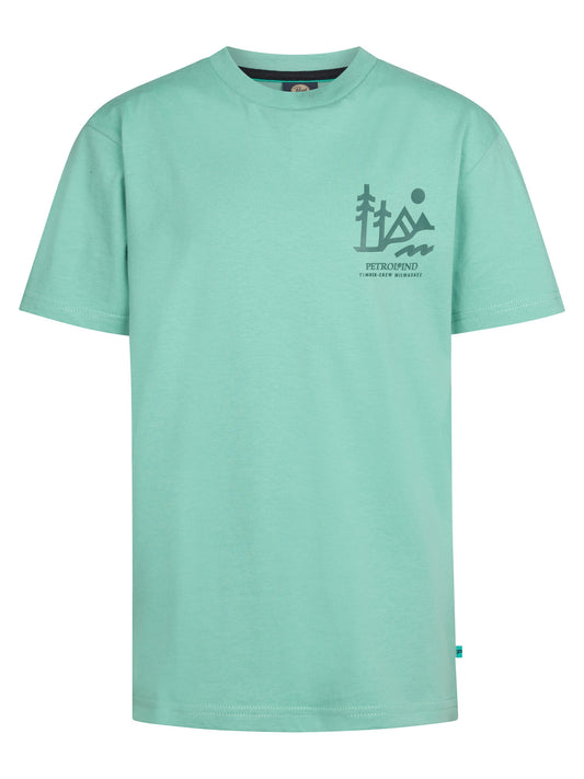T-shirt Classic Print PETROL INDUSTRIES B-3050-TSR679