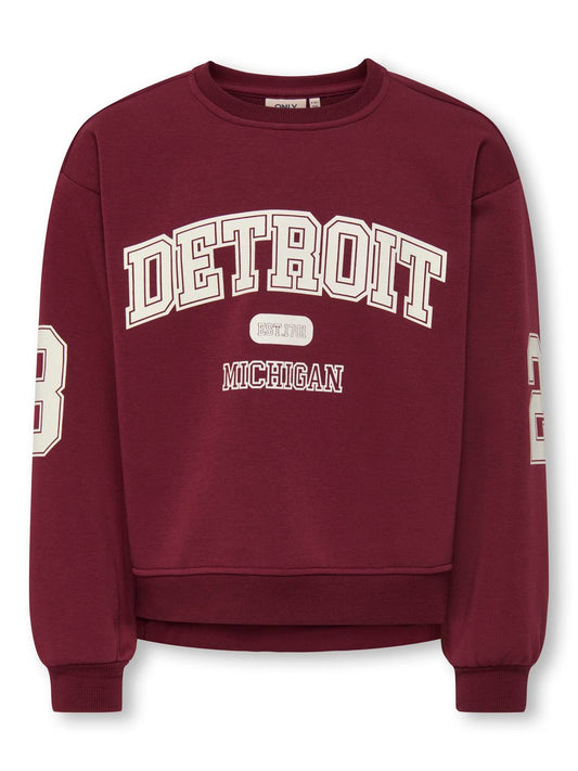 Sweat-shirt Kids only girl Kogvictory life l/s o-neck swt