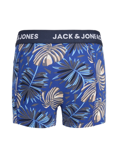 Lot de 3 boxers garçon Jack & Jones Junior - Hendo Leaves