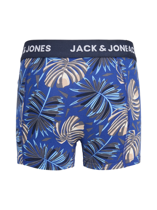 Lot de 3 boxers garçon Jack & Jones Junior - Hendo Leaves