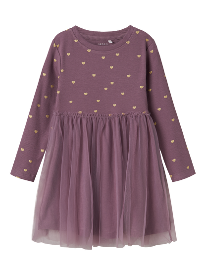 Robe midi Name it mini Nmfnadja ls dress noos