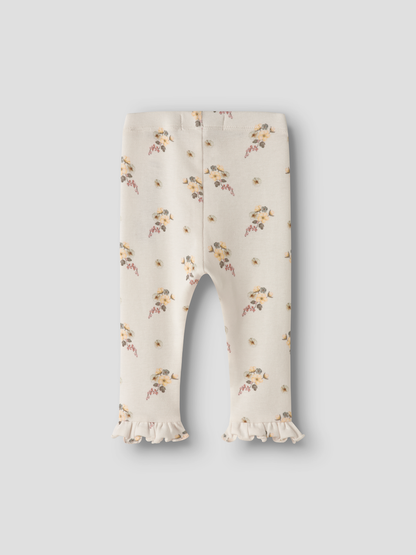 Legging bébé fille Lil' Atelier - Gayo Lait de coco