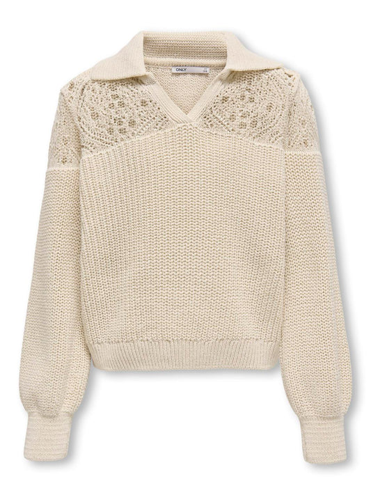 Pull-overs Kids only girl Kogmeryl life ls polo neck knt