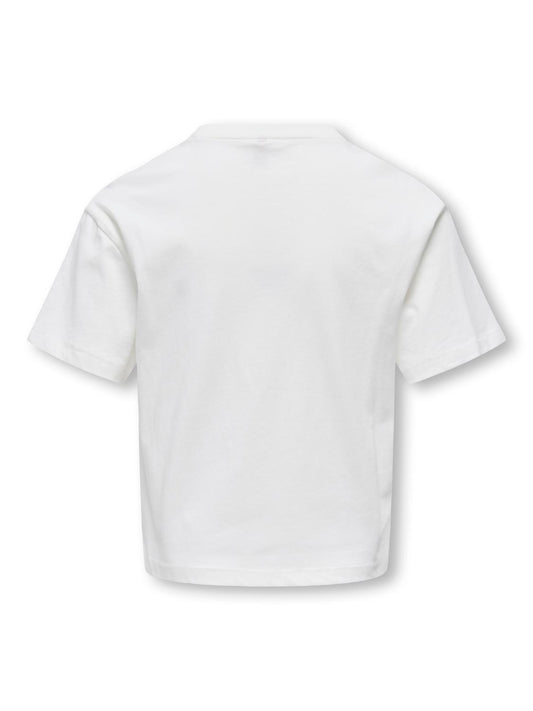 T-shirts Kids only girl Kognora ss boxy printed top cs jrs