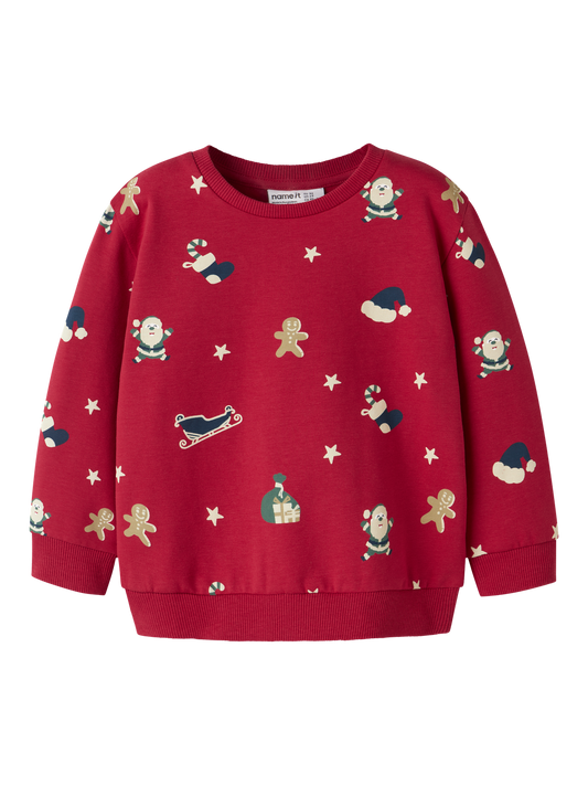 Sweat-shirt Name it mini Nmnrohom ls nreg sweat bru