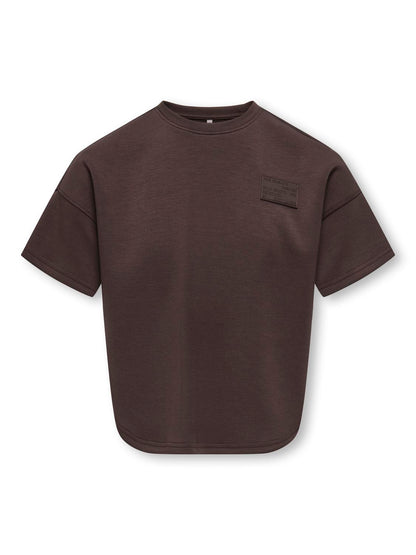 T-shirts-Kids only girl-Kogada ss detail top swt
