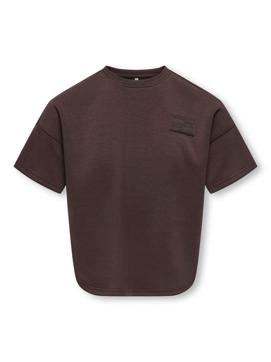 T-shirts-Kids only girl-Kogada ss detail top swt