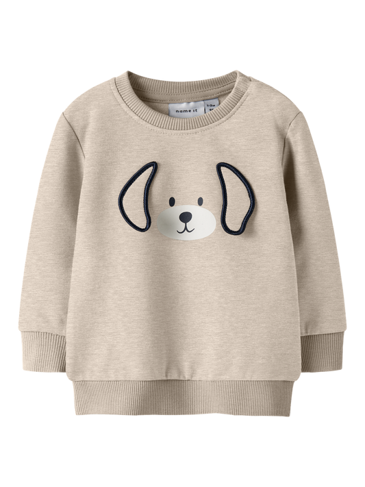 Sweat-shirt Name it baby Nbmtobias ls sweat bru
