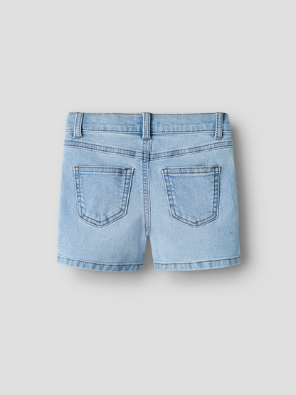 Short fille Name It - Rose Bleu clair