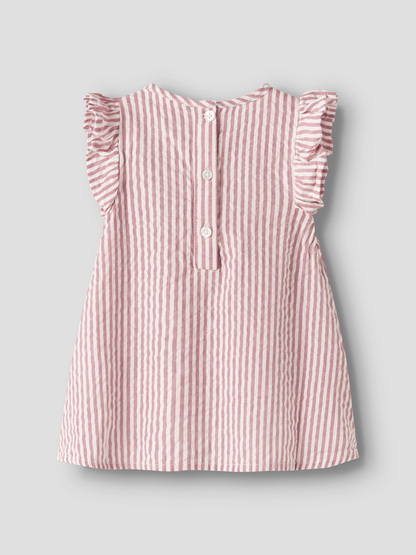 Robe courte bébé fille Name It - Hipe Mesa rose