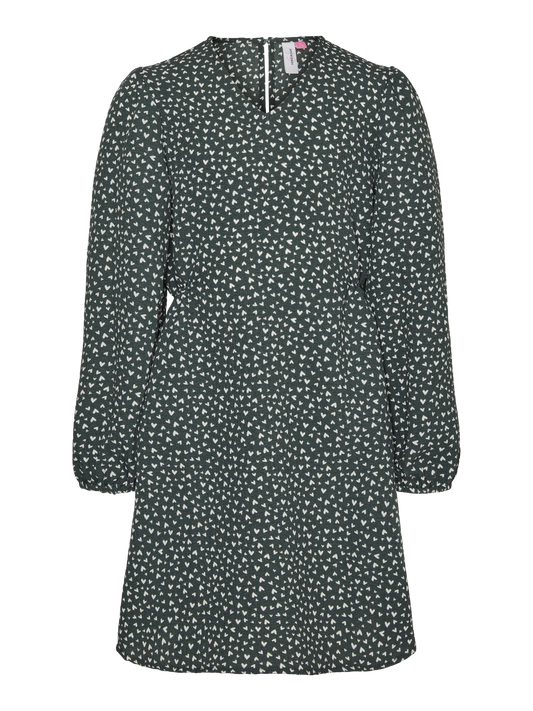 Robe courte Vero moda girl Vmbanny ls short dress wvn girl