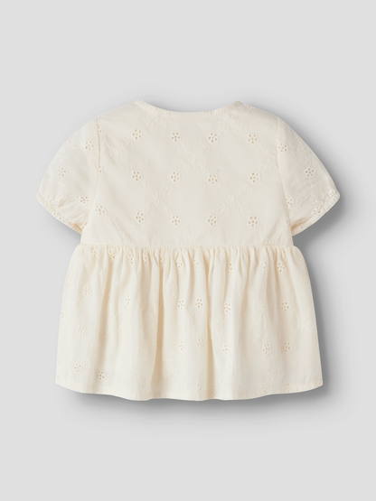 Chemise bébé fille Lil' Atelier - Hosa Lait de coco