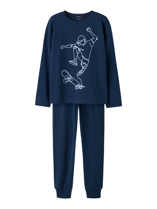 Ensembles pyjama-Name it kids-NKMNIGHTSET TITAN SKATER NOOS