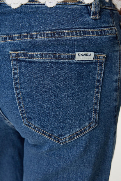 Jeans fille dark used Garcia - 551 Annemay