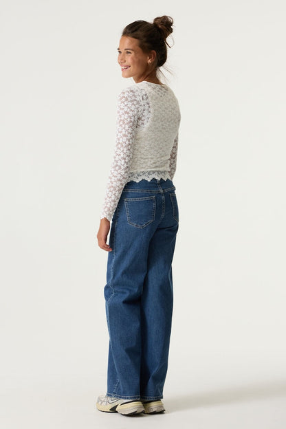 Jeans fille dark used Garcia - 551 Annemay