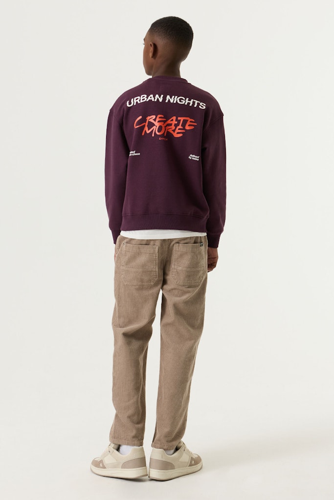 Sweat-shirt garçon bordeaux Garcia - V263660