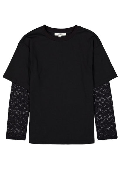 T-shirt fille noir Garcia - W262603