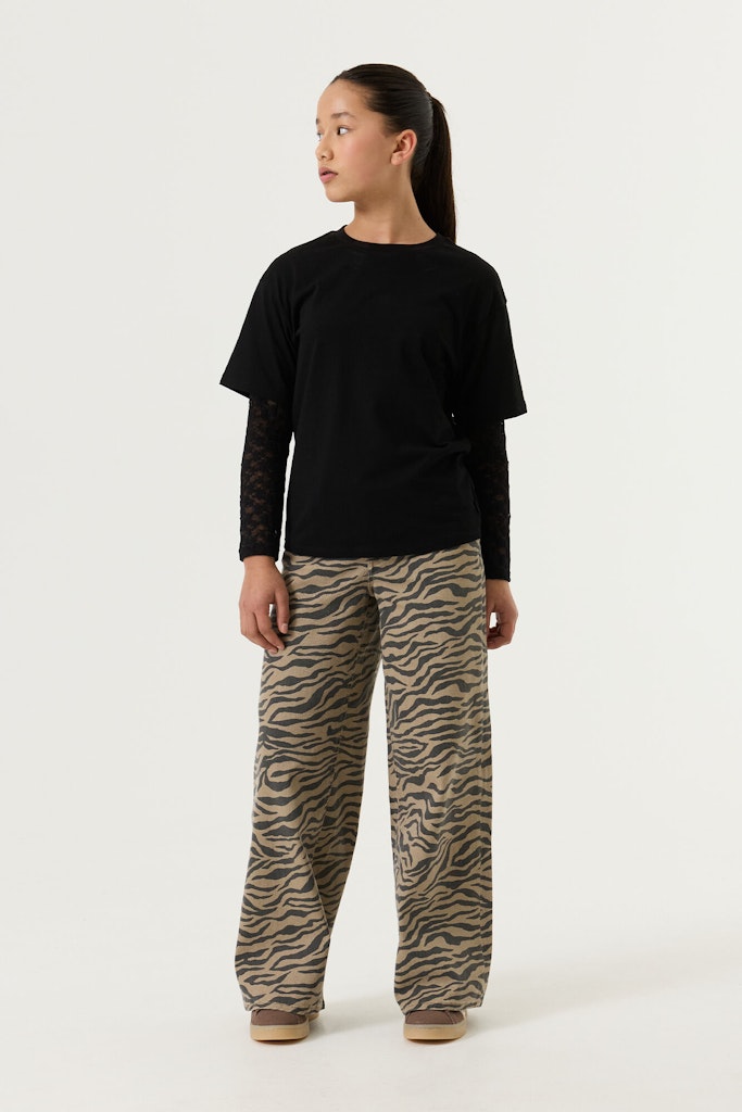 T-shirt fille noir Garcia - W262603