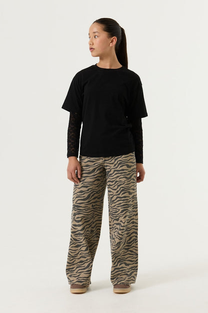 T-shirt fille noir Garcia - W262603