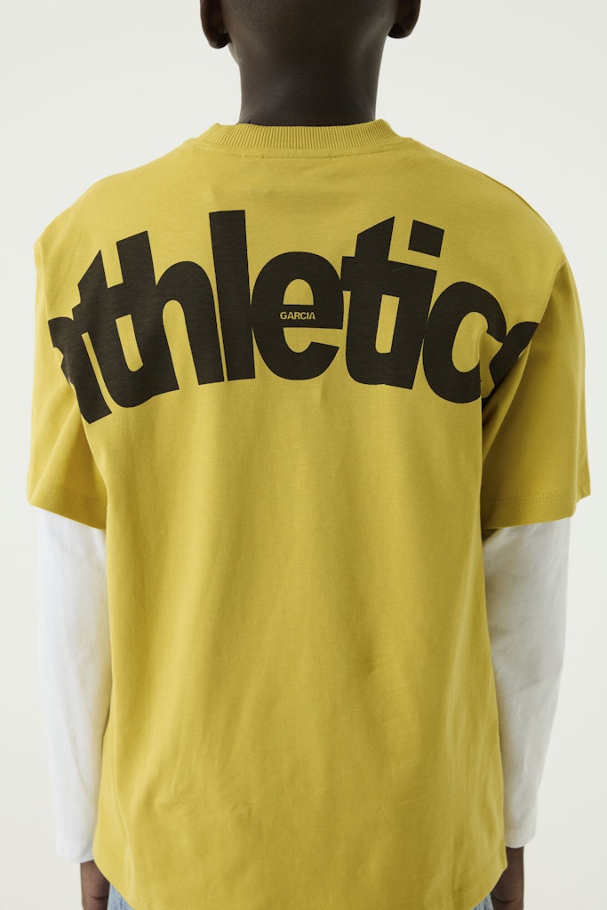 T-shirt garçon jaune Garcia - S263401