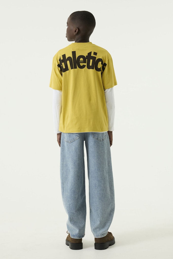 T-shirt garçon jaune Garcia - S263401