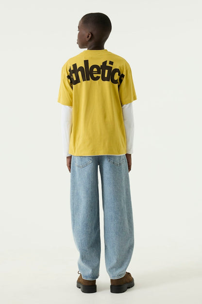 T-shirt garçon jaune Garcia - S263401