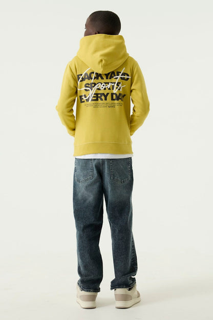 Sweat-shirt garçon jaune Garcia - S263461