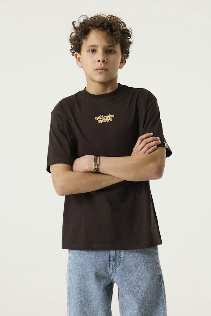 T-shirt garçon noir Garcia - S263400