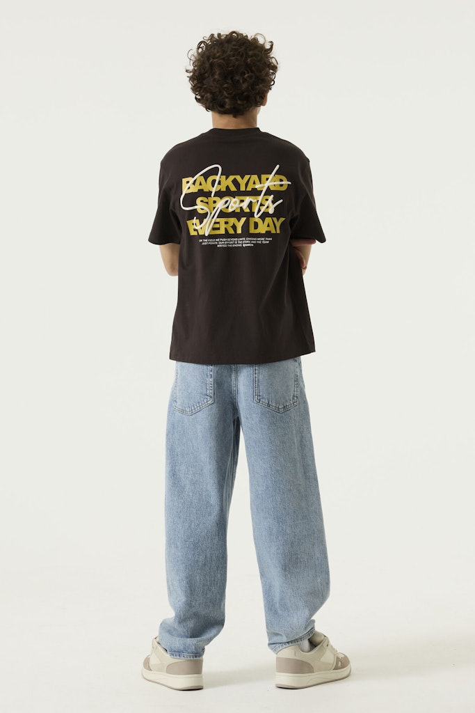 T-shirt garçon noir Garcia - S263400