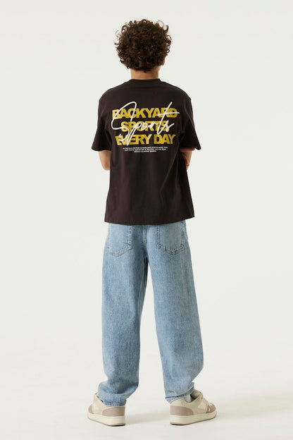 T-shirt garçon noir Garcia - S263400