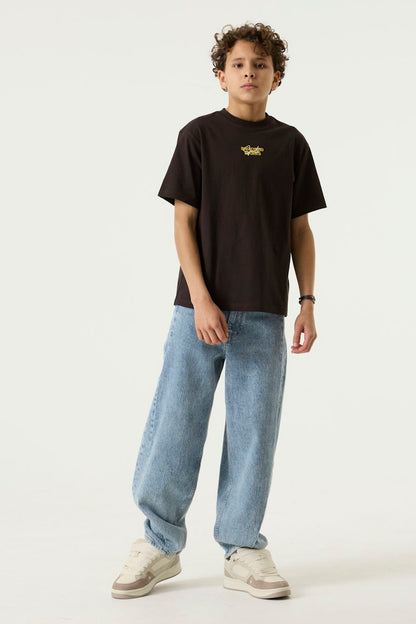 T-shirt garçon noir Garcia - S263400