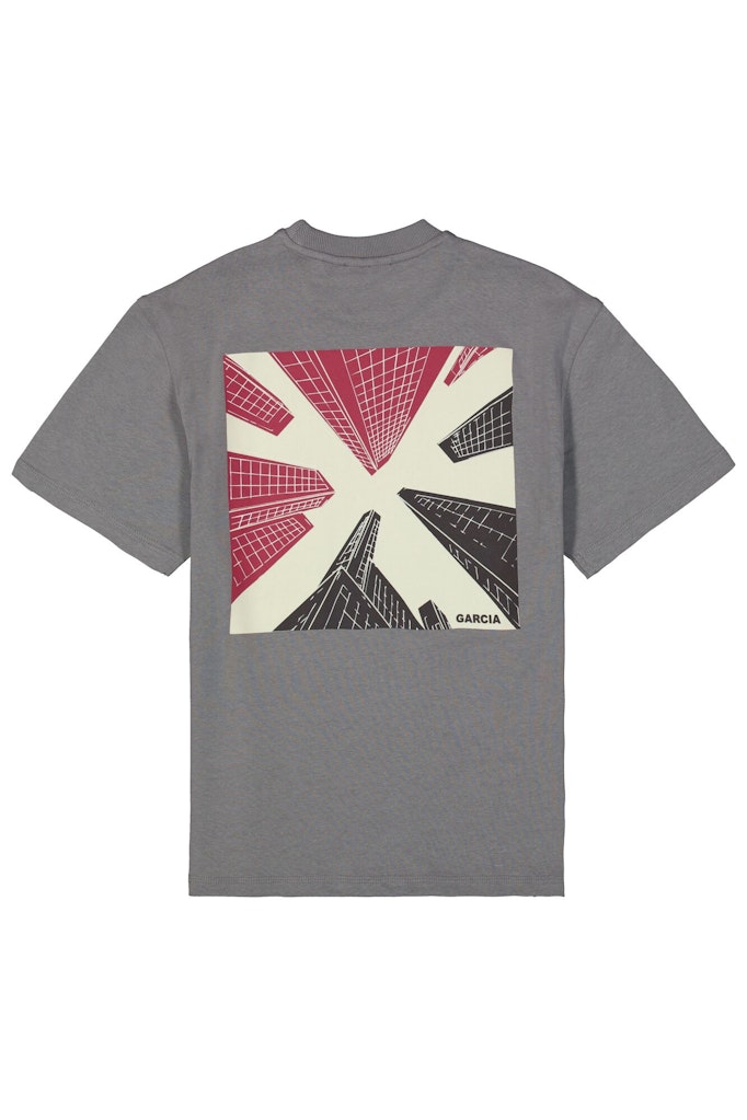 T-shirt garçon gris Garcia - T263601