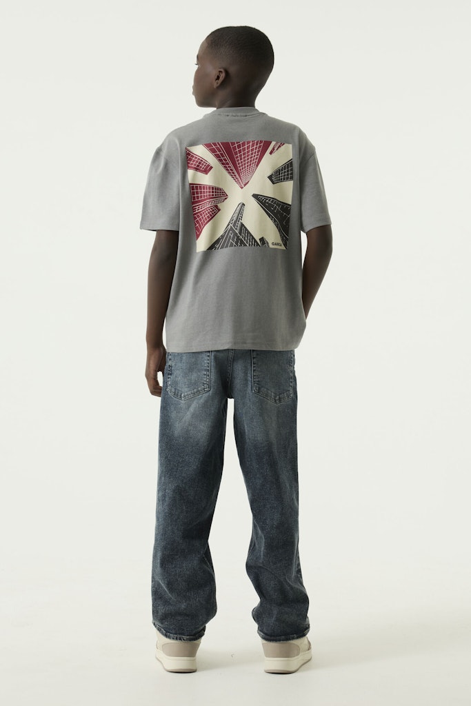 T-shirt garçon gris Garcia - T263601