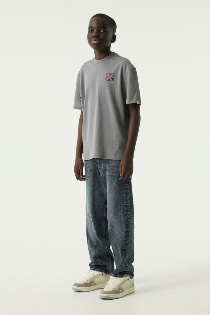 T-shirt garçon gris Garcia - T263601
