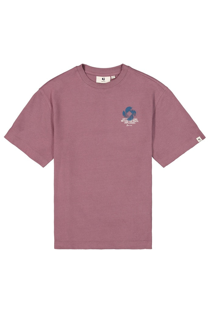 T-shirt garçon mauve Garcia - U263400