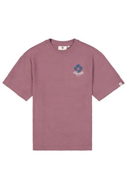 T-shirt garçon mauve Garcia - U263400