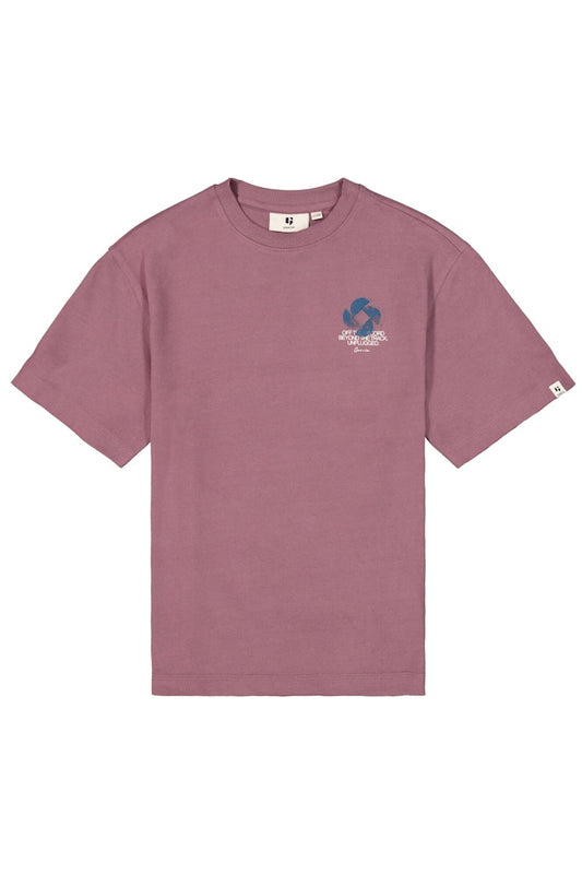 T-shirt garçon mauve Garcia - U263400