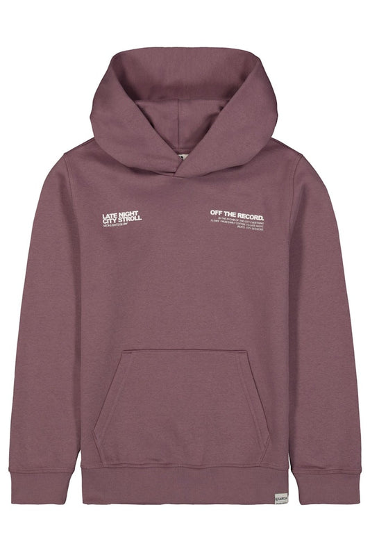 Sweat-shirt garçon mauve Garcia - U263461